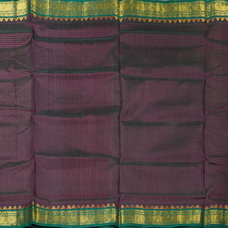 Hayagrivas Violet Pure Silk Cotton Saree SSCBF35D3-11