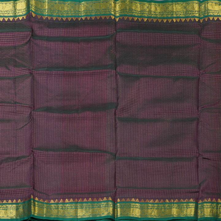 Hayagrivas Violet Pure Silk Cotton Saree SSCBF35D3-11