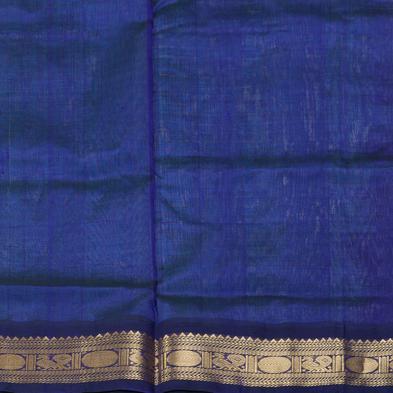 Hayagrivas Ice Blue Pure Silk Cotton Saree SSCBF35D3-12