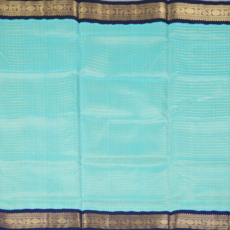 Hayagrivas Ice Blue Pure Silk Cotton Saree SSCBF35D3-12