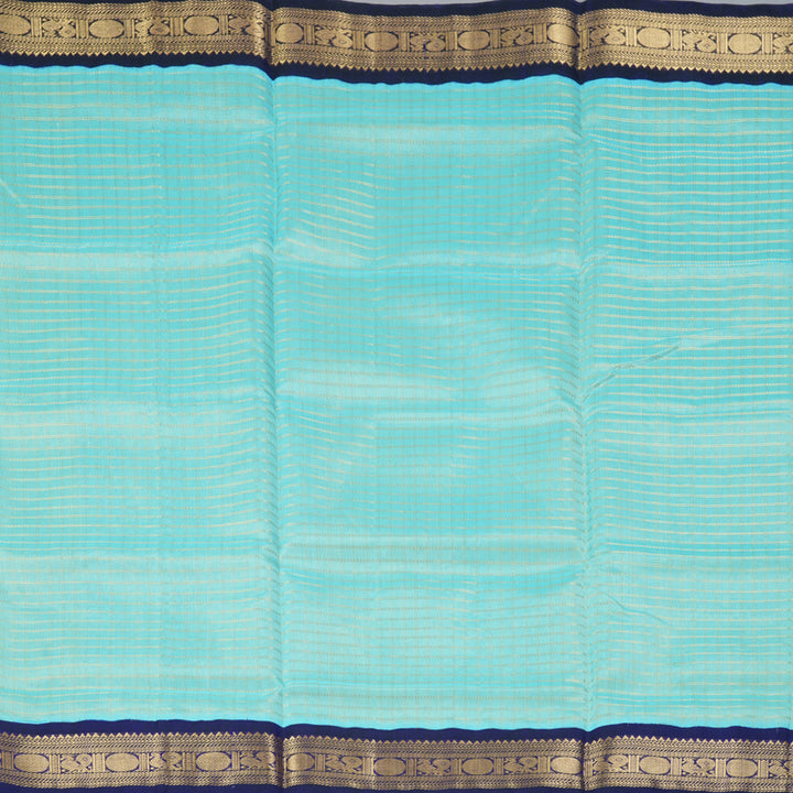 Hayagrivas Ice Blue Pure Silk Cotton Saree SSCBF35D3-12