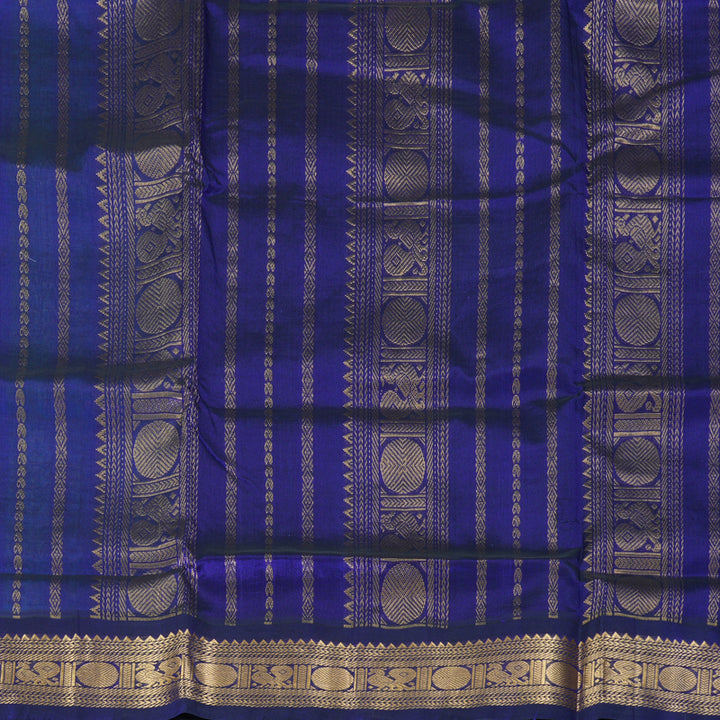 Hayagrivas Ice Blue Pure Silk Cotton Saree SSCBF35D3-12