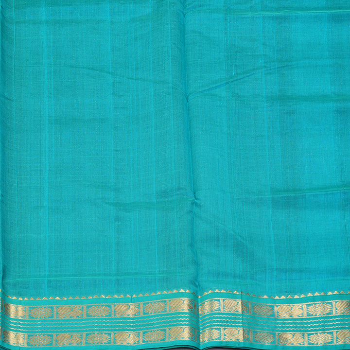 Hayagrivas Royal Blue Pure Silk Cotton Saree SSCBF35D3-2