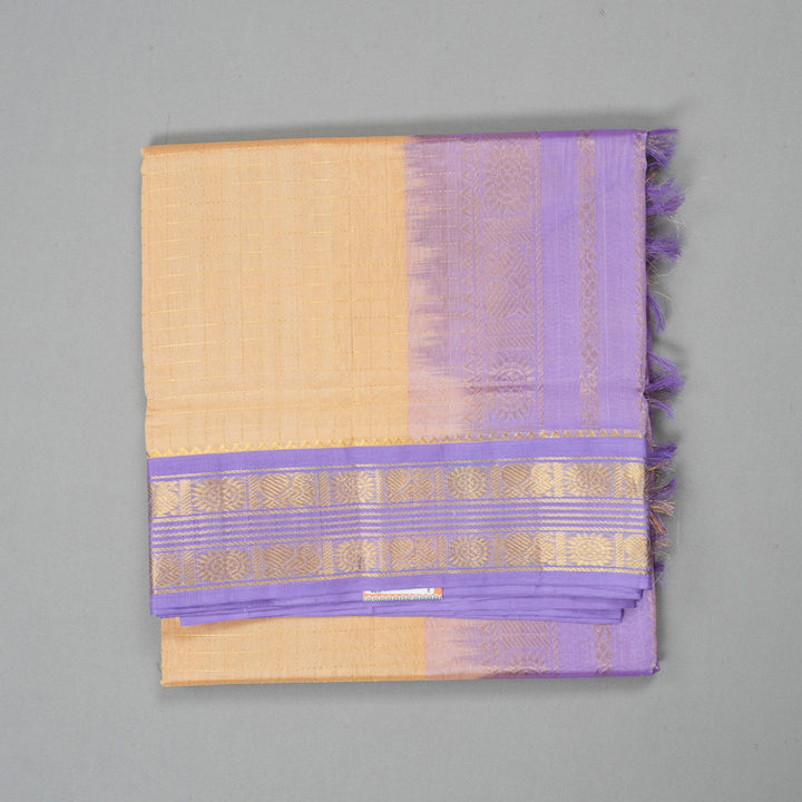 Hayagrivas Sandal Pure Silk Cotton Saree SSCBF35D3-4