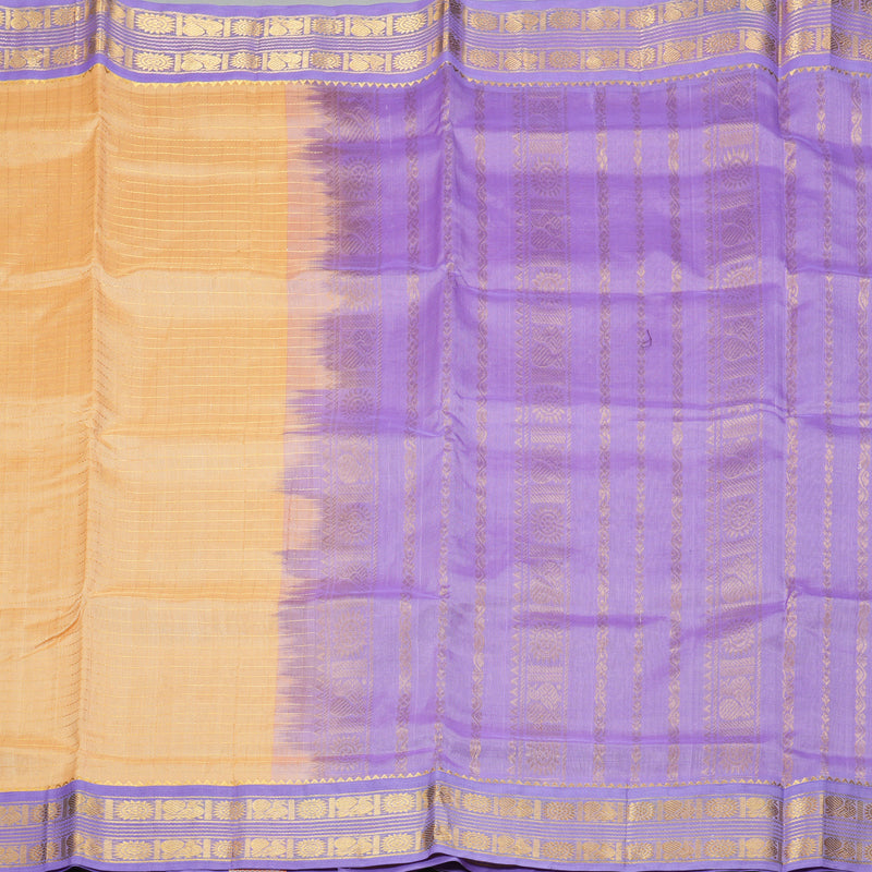 Hayagrivas Sandal Pure Silk Cotton Saree SSCBF35D3-4