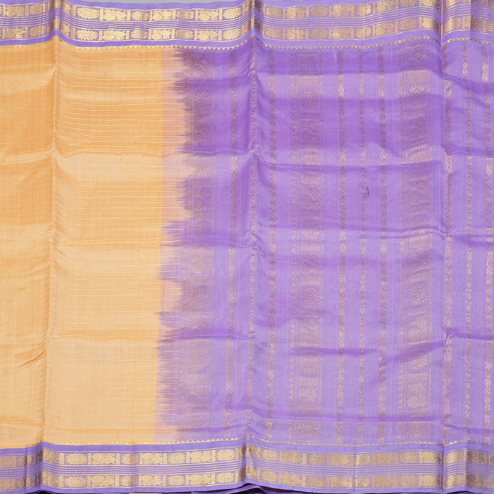 Hayagrivas Sandal Pure Silk Cotton Saree SSCBF35D3-4
