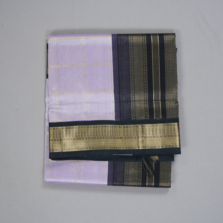 Hayagrivas Lilac Pure Silk Cotton Saree SSCBF35D3-6