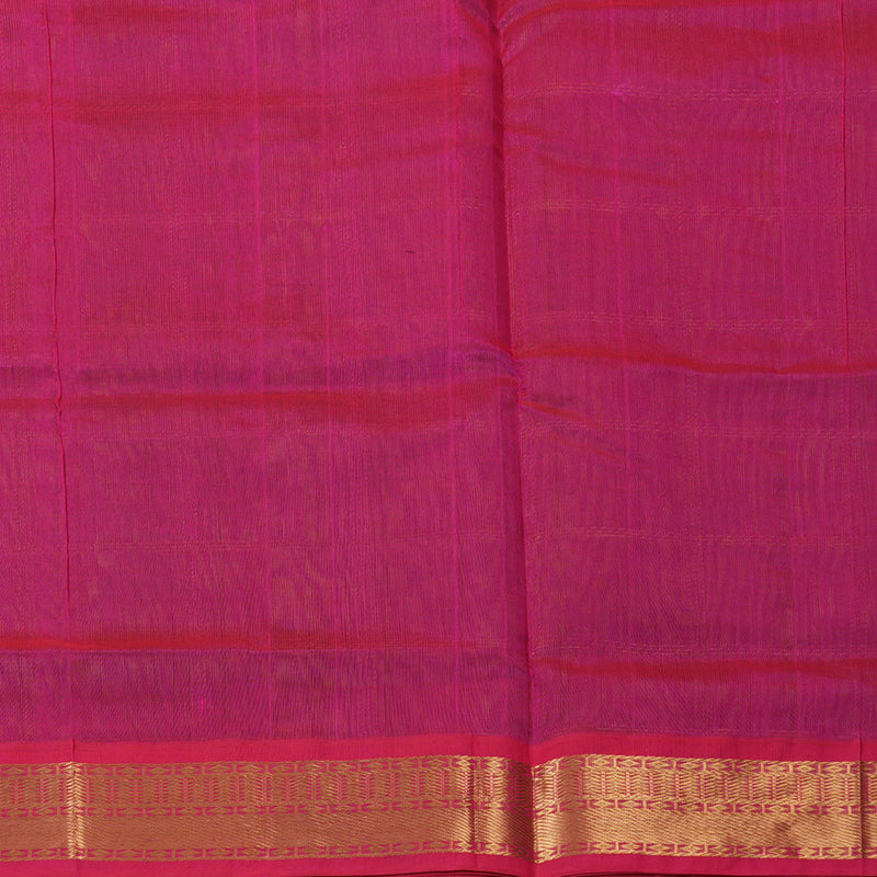 Hayagrivas Parrot Green Pure Silk Cotton Saree SSCBF35D4-7