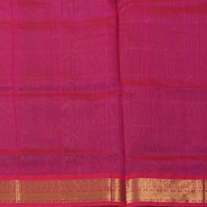 Hayagrivas Parrot Green Pure Silk Cotton Saree SSCBF35D4-7
