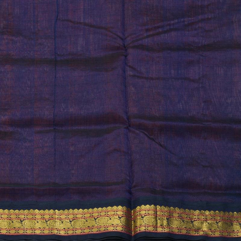 Hayagrivas Dust Orange Pure Silk Cotton Saree SSCBF35D5-16