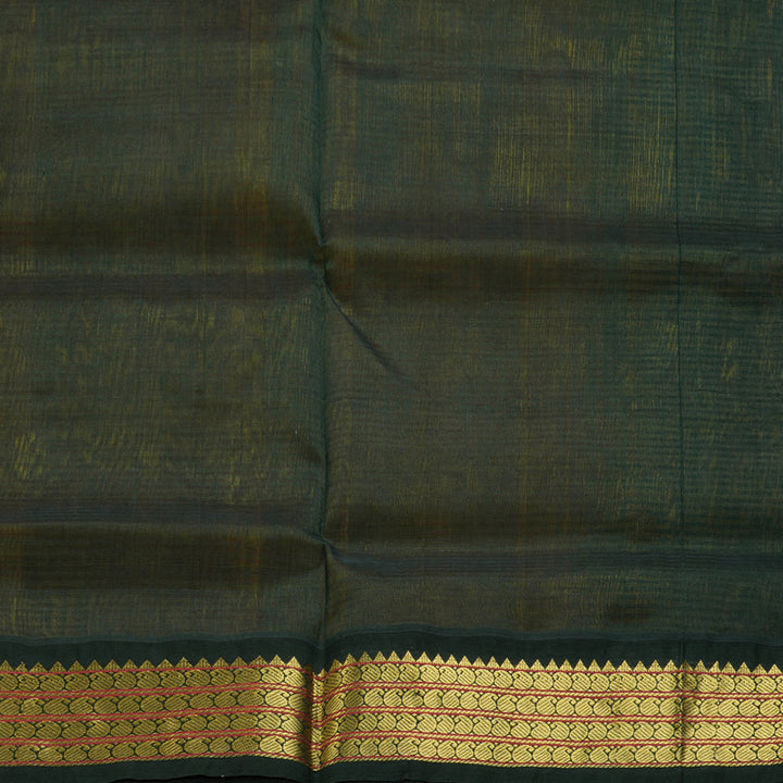 Hayagrivas Yellow & Orange Stripes Pure Silk Cotton Saree SSCBF35D5-19