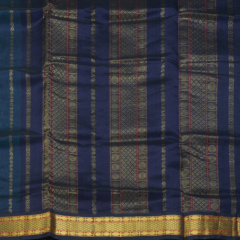 Hayagrivas Teal Green Pure Silk Cotton Saree SSCBF35D5-20