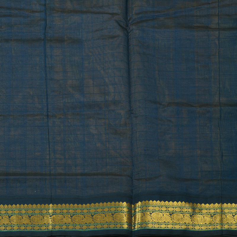 Hayagrivas Mustard Yellow Pure Silk Cotton Saree SSCBF35D5-23