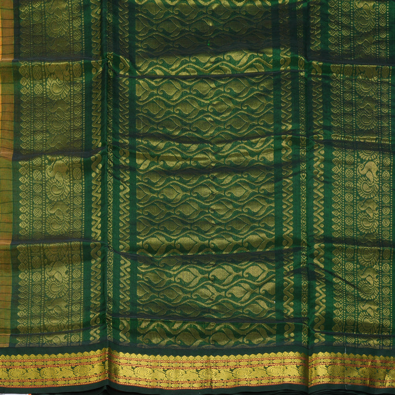 Hayagrivas Sandal Pure Silk Cotton Saree SSCBF35D5-7