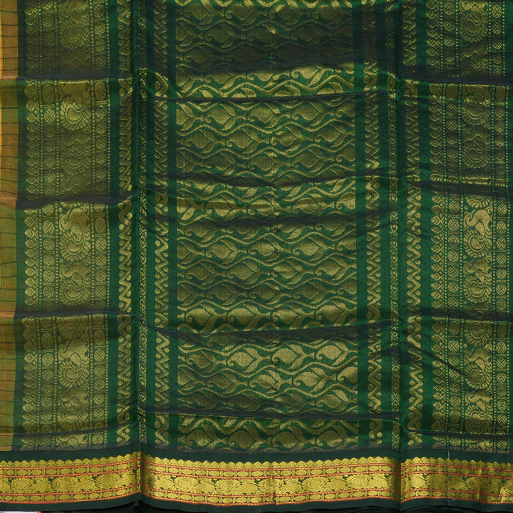 Hayagrivas Sandal Pure Silk Cotton Saree SSCBF35D5-7