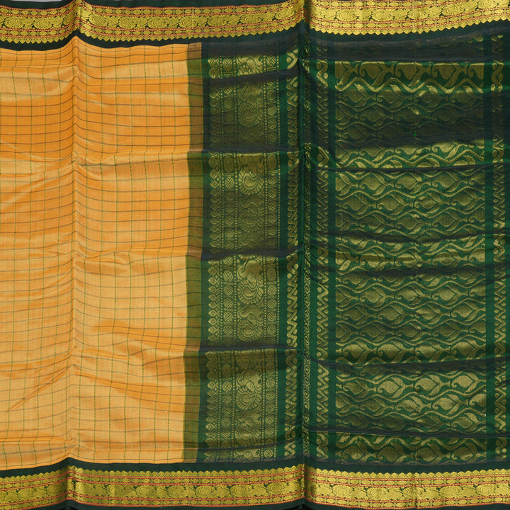 Hayagrivas Sandal Pure Silk Cotton Saree SSCBF35D5-7