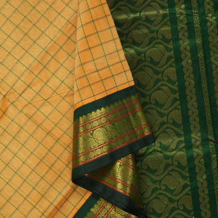 Hayagrivas Sandal Pure Silk Cotton Saree SSCBF35D5-7