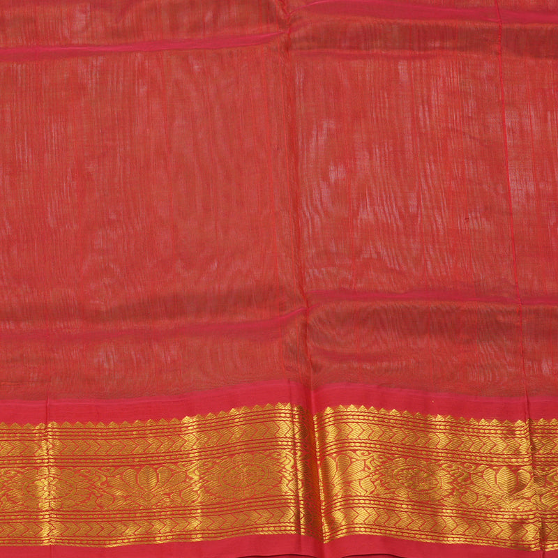 Hayagrivas Pista Green Pure Silk Cotton Saree SSCBF36D10-2
