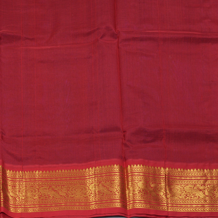Hayagrivas Blue Pure Silk Cotton Saree SSCBF36D11-2