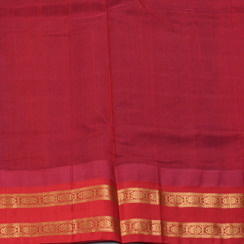 Hayagrivas Purple Pure Silk Cotton Saree SSCBF36D12-2
