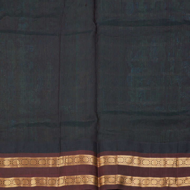 Hayagrivas Aqua Green Pure Silk Cotton Saree SSCBF36D12-3