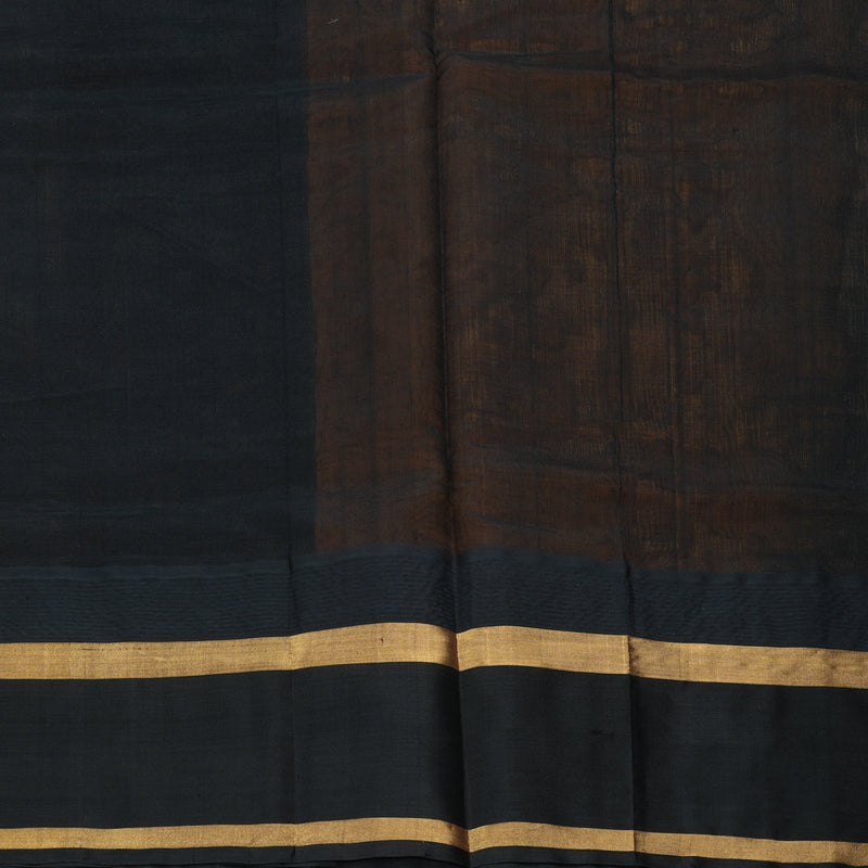 Hayagrivas Mustard Yellow Pure Silk Cotton Saree SSCBF36D13-4