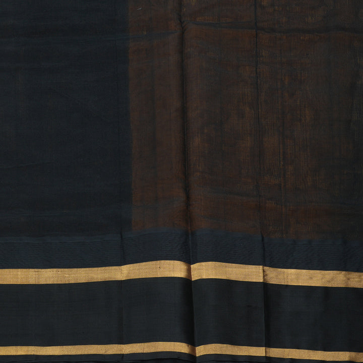 Hayagrivas Mustard Yellow Pure Silk Cotton Saree SSCBF36D13-4