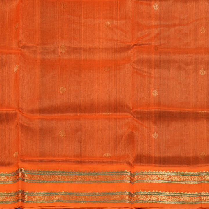 Hayagrivas Bottle Green Pure Silk Cotton Saree SSCBF36D3-11