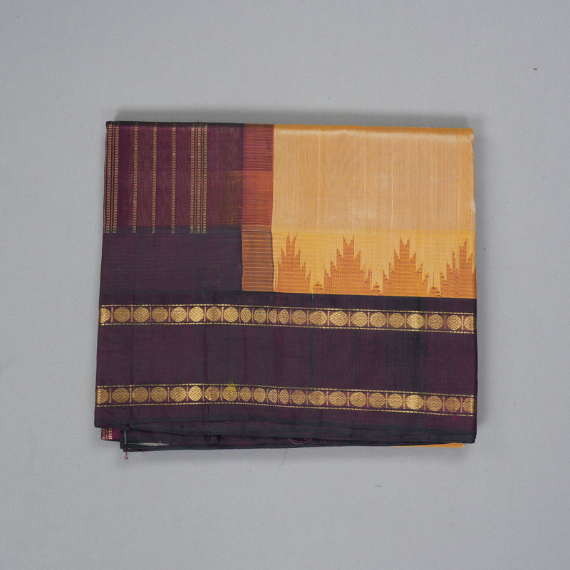 Hayagrivas Sandal Pure Silk Cotton Saree SSCBF36D5-3