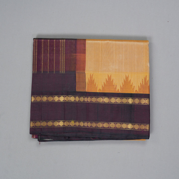 Hayagrivas Sandal Pure Silk Cotton Saree SSCBF36D5-3