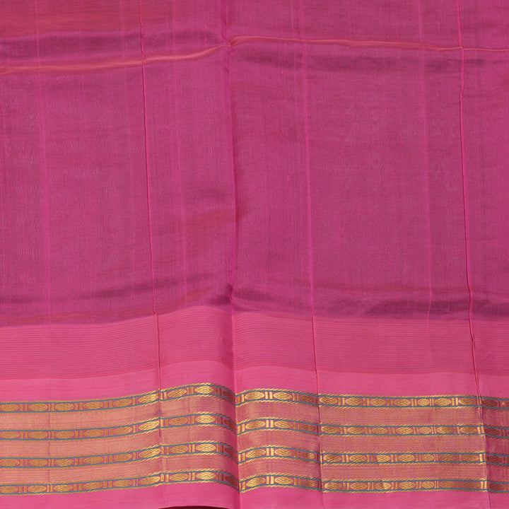 Hayagrivas Peacock Blue Pure Silk Cotton Saree SSCBF36D6-1