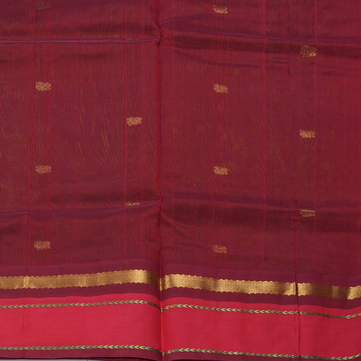 Hayagrivas Mehandi Green Pure Silk Cotton Saree SSCBF36D8-1