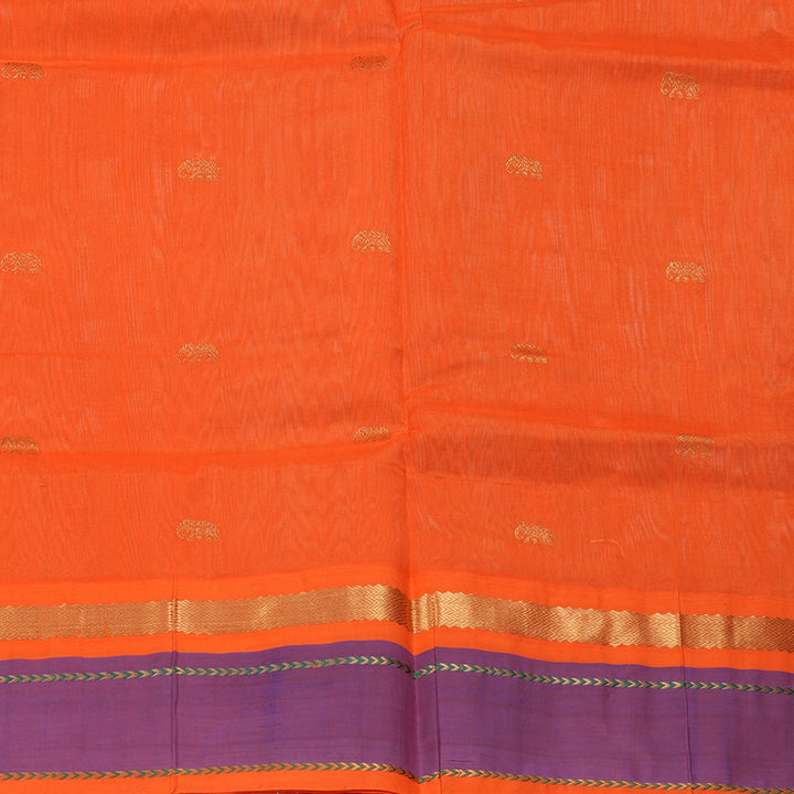 Hayagrivas Cream Pure Silk Cotton Saree SSCBF36D8-2