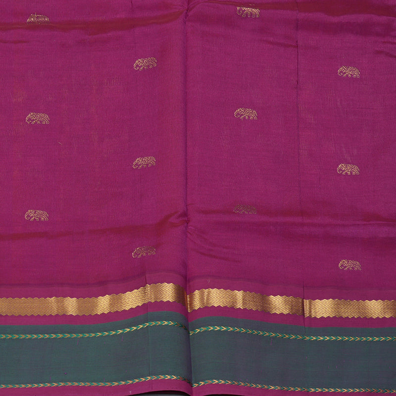 Hayagrivas Mambazham Orange Pure Silk Cotton Saree SSCBF36D8-6