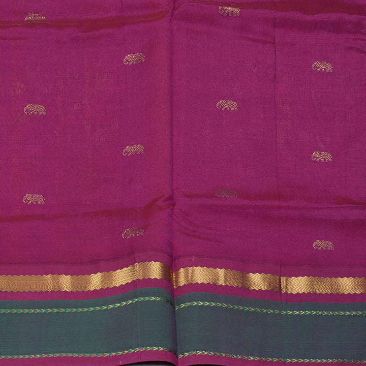 Hayagrivas Mambazham Orange Pure Silk Cotton Saree SSCBF36D8-6