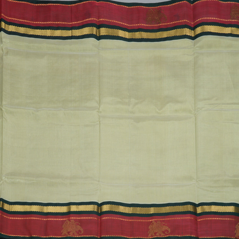 Hayagrivas Pista Green Pure Silk Cotton Saree SSCBF36D8-8