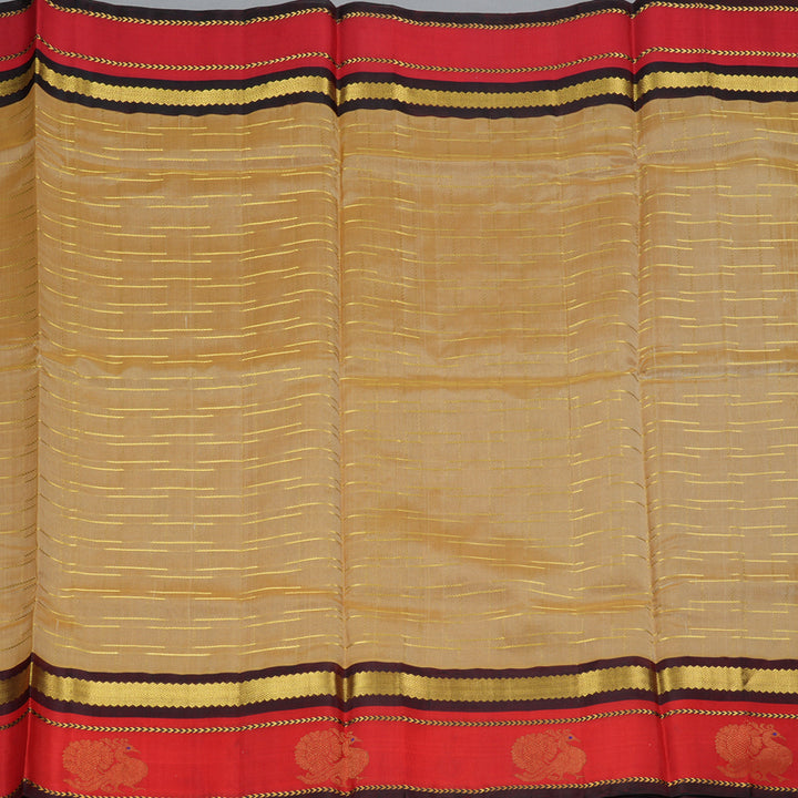 Hayagrivas Sandal Pure Silk Cotton Saree SSCBF36D9-2