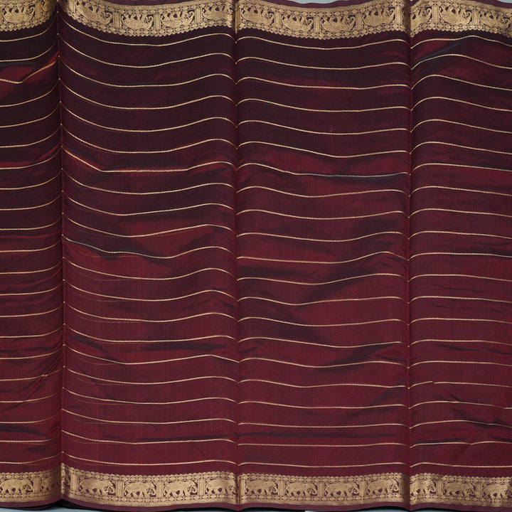 Hayagrivas Maroon Kanchi Silk Cotton Saree SSCBF38D3-3