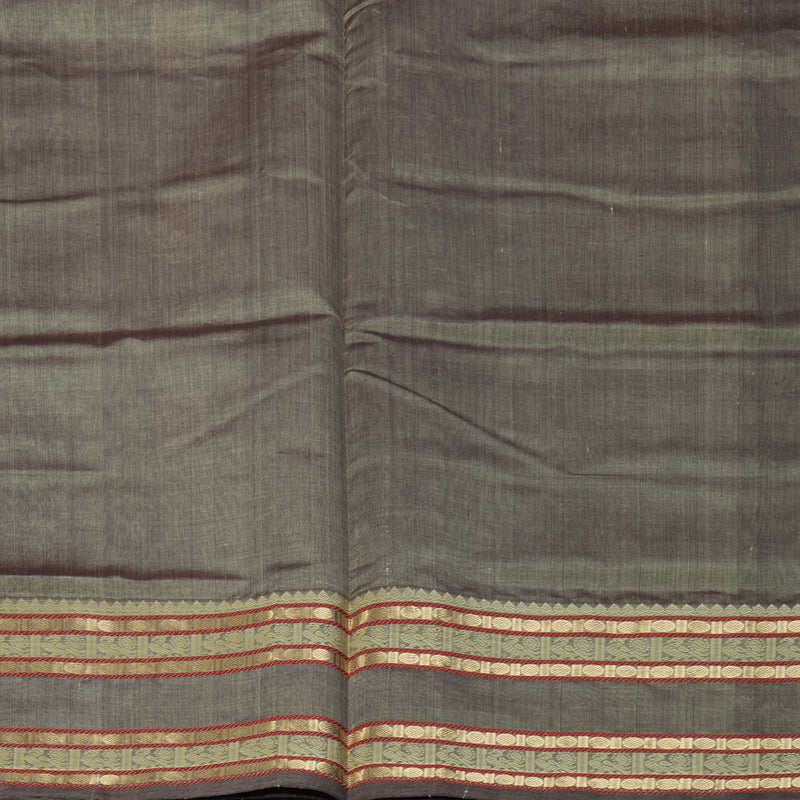 Hayagrivas Grey Kanchi Silk Cotton Saree SSCBF38D3-6