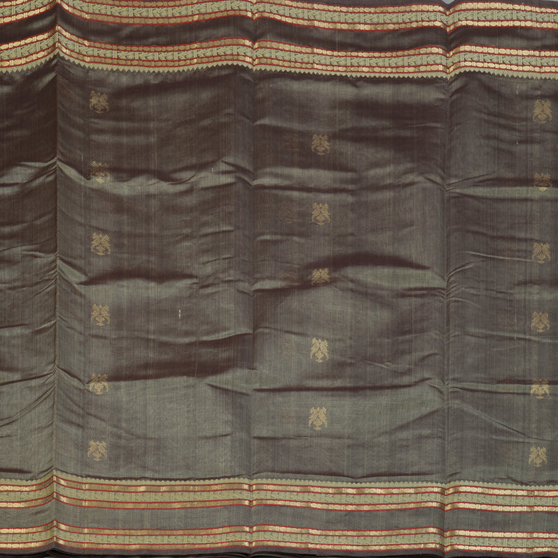 Hayagrivas Grey Kanchi Silk Cotton Saree SSCBF38D3-6