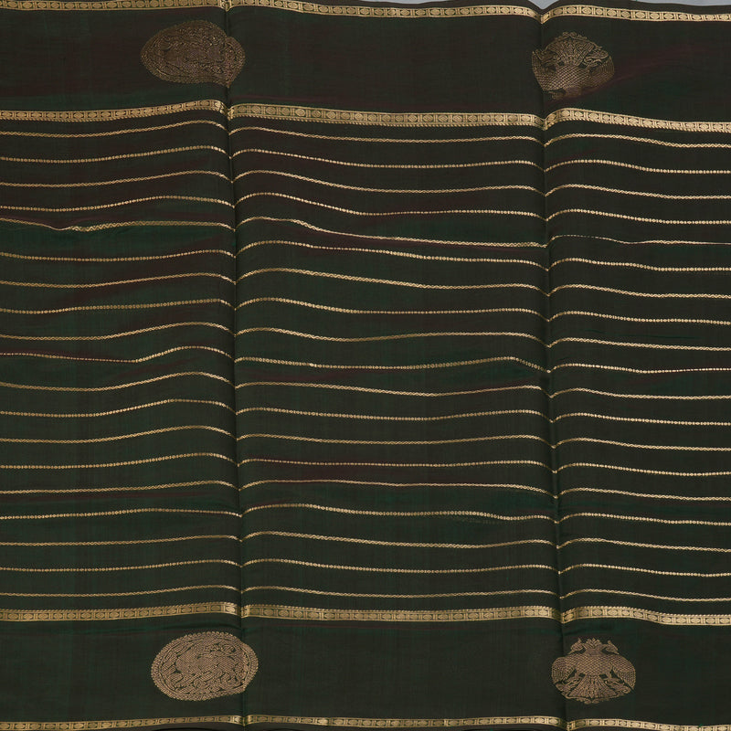 Hayagrivas Karpagam Pachai Kanchi Silk Cotton Saree SSCBF38D6-1