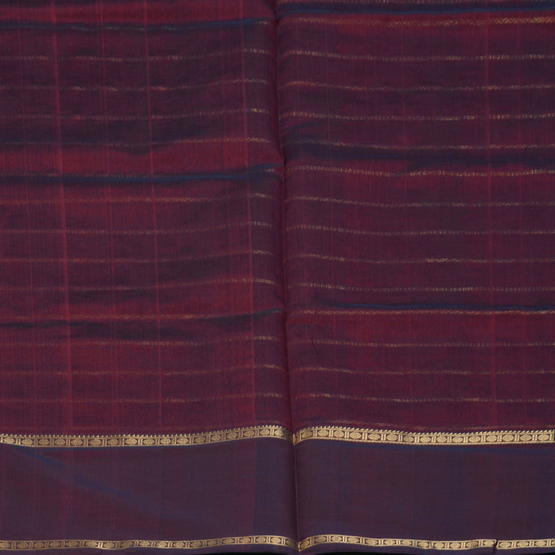 Hayagrivas Wine Kanchi Silk Cotton Saree SSCBF38D6-11