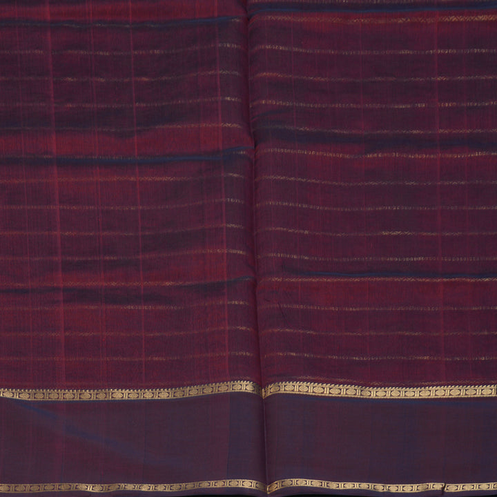 Hayagrivas Wine Kanchi Silk Cotton Saree SSCBF38D6-11