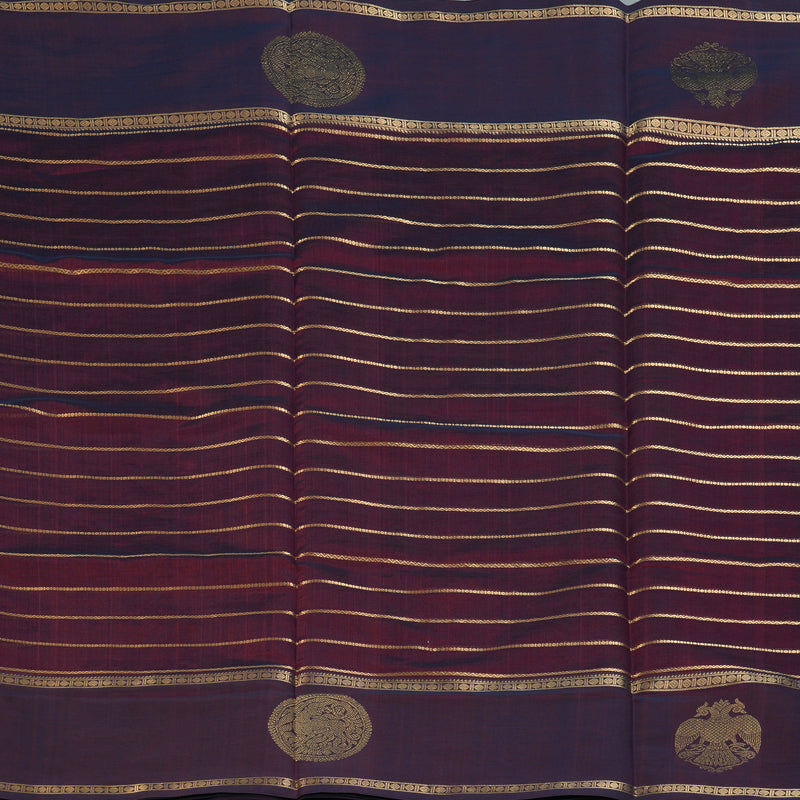 Hayagrivas Wine Kanchi Silk Cotton Saree SSCBF38D6-11