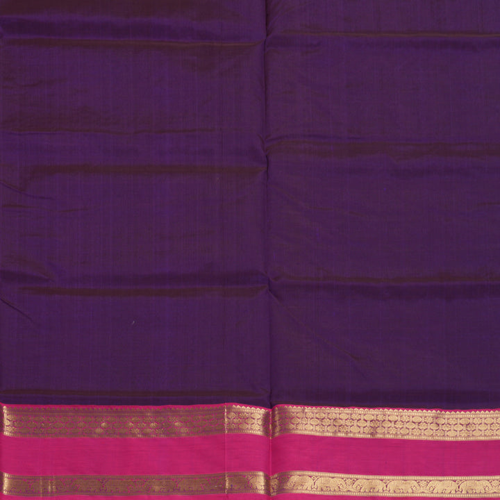 Hayagrivas Purple Kanchi Silk Cotton Saree SSCBF38D6-3