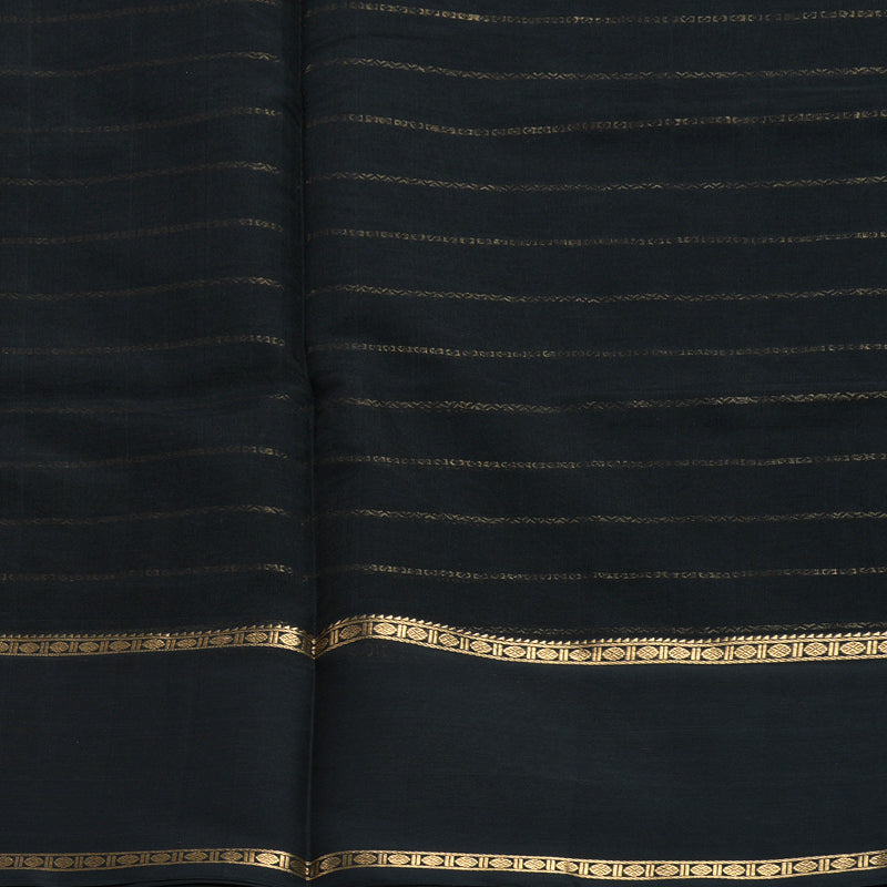 Hayagrivas Black Kanchi Silk Cotton Saree SSCBF38D6-8