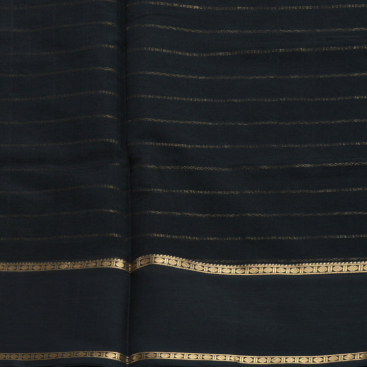 Hayagrivas Black Kanchi Silk Cotton Saree SSCBF38D6-8