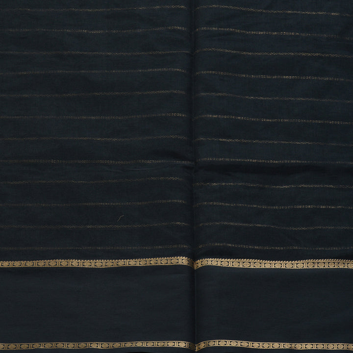 Hayagrivas Black Kanchi Silk Cotton Saree SSCBF44D3-2