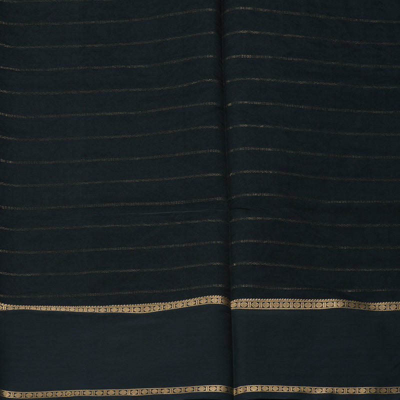 Hayagrivas Black Kanchi Silk Cotton Saree SSCBF44D3-3