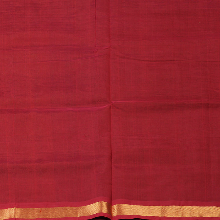 Hayagrivas Bottle Green Pure Silk Cotton Saree SSCBF53E1-12
